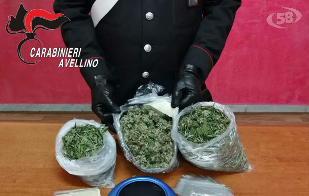 Sorpreso con hashish e mezzo chilo di marijuana: 30enne arrestato