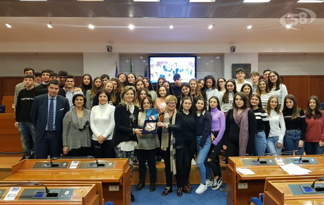 Ragazzi in Aula, seduta inaugurale con D’Amelio e gli alunni di Cervinara