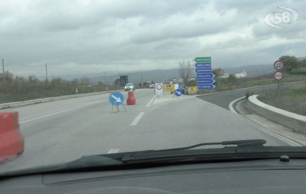 Lavori in corso tra Grotta e Flumeri, nuovo manto stradale