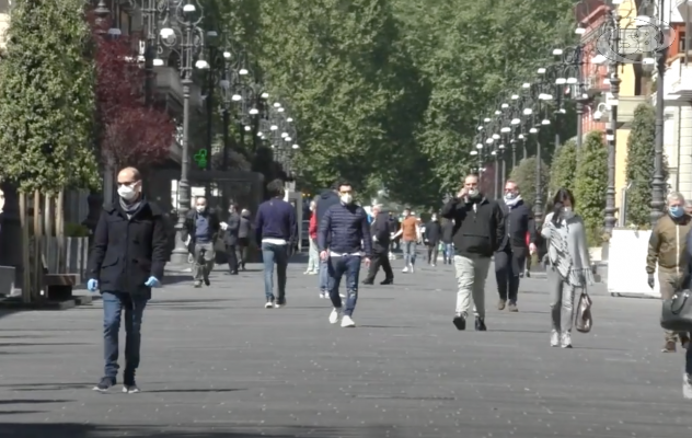 Fase 2, Avellino torna a vivere: il Corso si ripopola