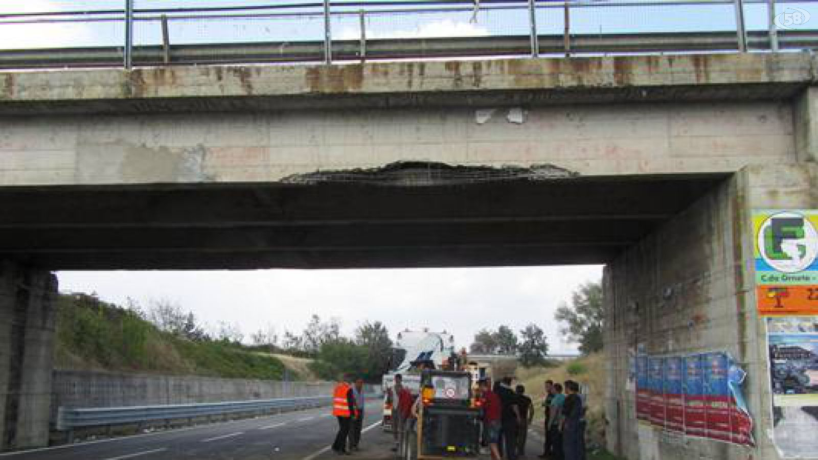 ponte tre torri incidente