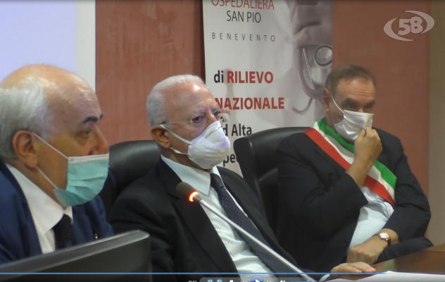 Percorso rosa per donne e minori al San Pio. A Cerreto riapre l’ospedale/VIDEO