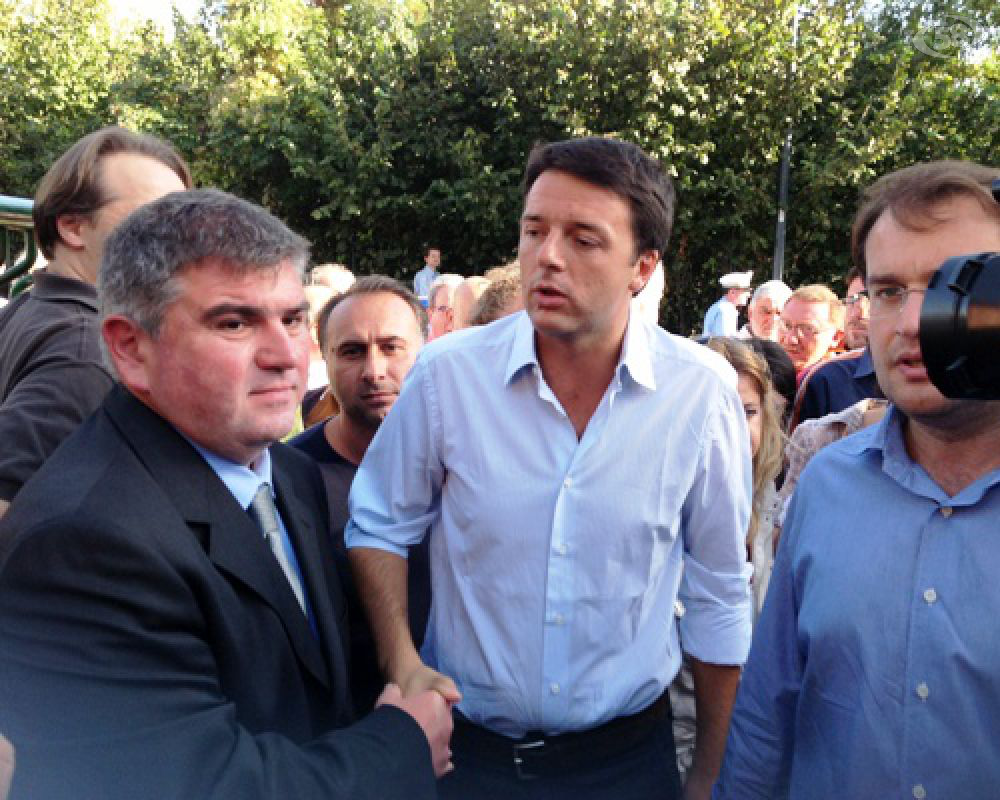 Matteo Renzi ad Avellino