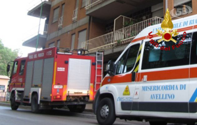 Avellino, i Caschi rossi soccorrono 84enne caduta in casa