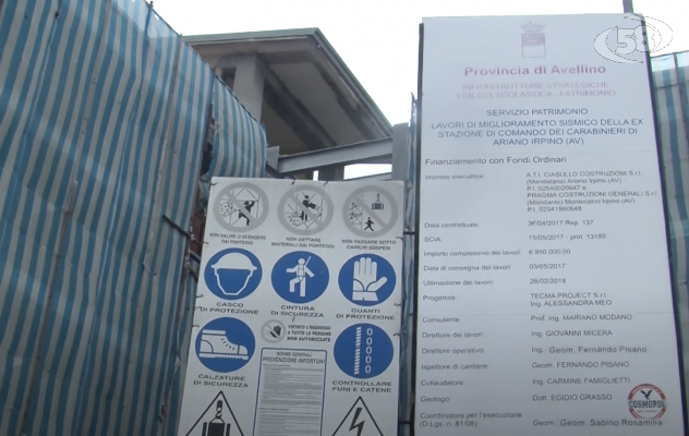 Ex caserma di Ariano, lavori in dirittura di arrivo