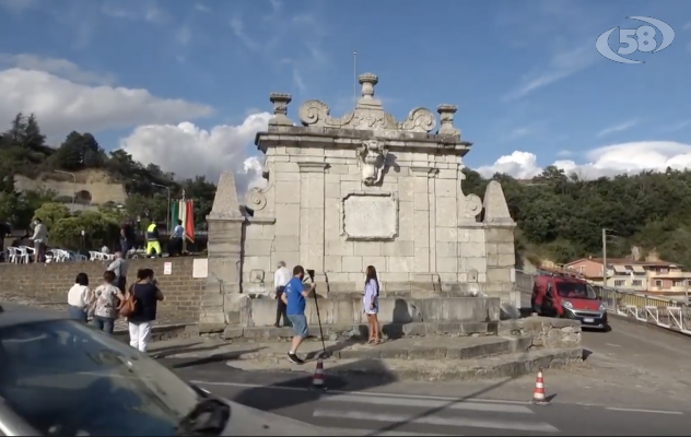 Grazie al Rotary rivive la fontana Maddalena di Ariano /VIDEO