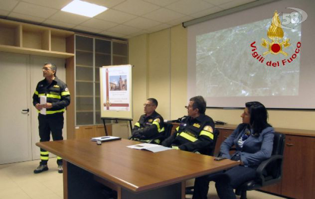 Vigili del Fuoco, presentata l'esercitazione che si terrà a Grottaminarda e Frigento