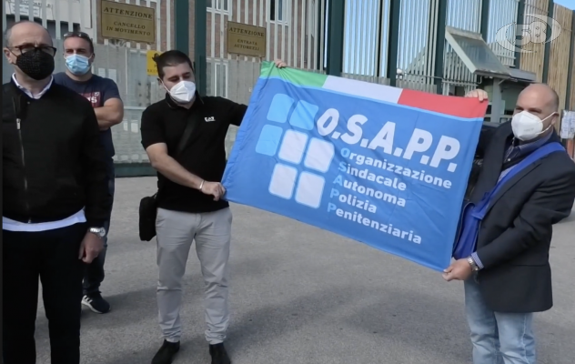 Carceri, l'allarme dell'Osapp: tour a Bellizzi e Ariano /VIDEO