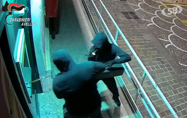 VIDEO/ Tentarono l'assalto ai bancomat di Calitri: tre in manette
