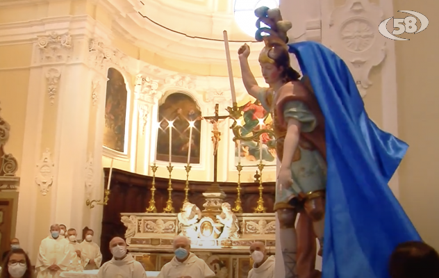 Grottaminarda in festa per la statua di San Michele /VIDEO