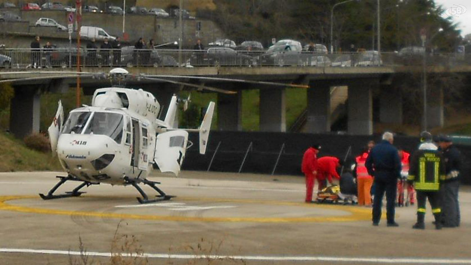 elicottero vigili del fuoco