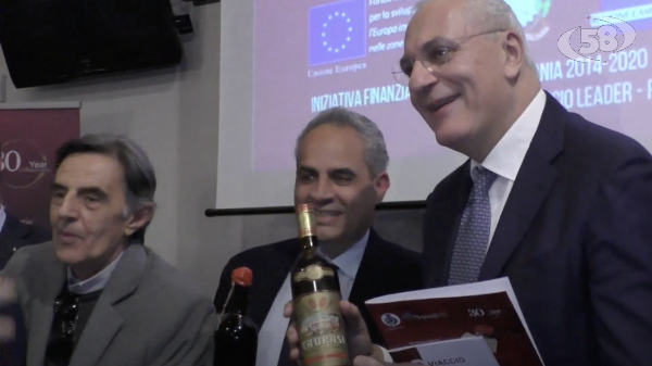 30 anni di Taurasi, simbolo del buon vino: festa grande /VIDEO