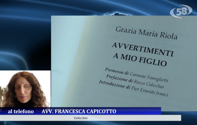 “Avvertimenti a mio figlio”: A Roma la presentazione del vademecum di Maria Grazia Riola con la prefazione di Rocco Colicchio