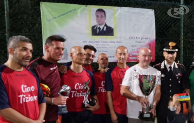 Torneo di calcio a cinque ‘Memorial Tiziano Della Ratta’, sul podio i Carabinieri