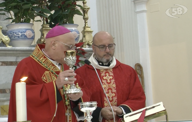 A Flumeri la messa officiata dal Vescovo per i Carabinieri della Compagnia di Ariano