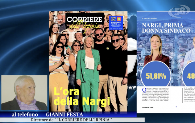 Dopo il voto, il Corriere in edicola: focus su Avellino e Montoro