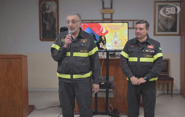 Vigili del fuoco Avellino: il caporeparto Pellegrino Iandolo va in pensione