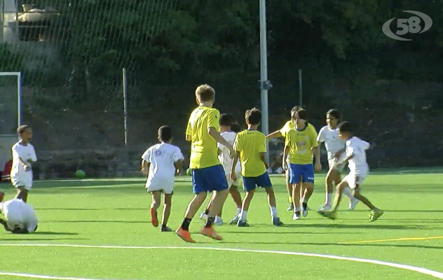 Partita di calcio al centro sportivo Azzurra per i bambini Saharawi