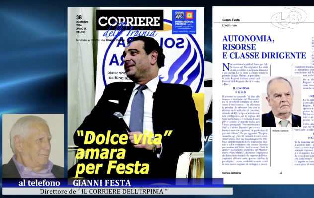 È in edicola il nuovo numero del Corriere dell’Irpinia