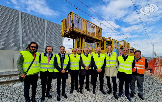 Alta velocità Napoli - Bari, il sottosegretario Ferrante visita il cantiere: “Sprint sui lavori"/VIDEO