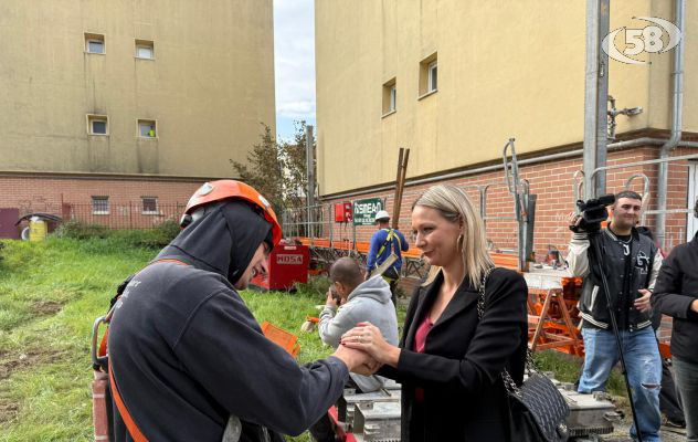 Jorit ad Avellino: parte la realizzazione dei murales dedicati a Scola, Leone, Volontè e Loren