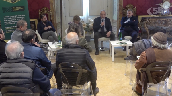 L'agricoltura agli Stati Generali. Petracca: "Ascolto a programmazione"