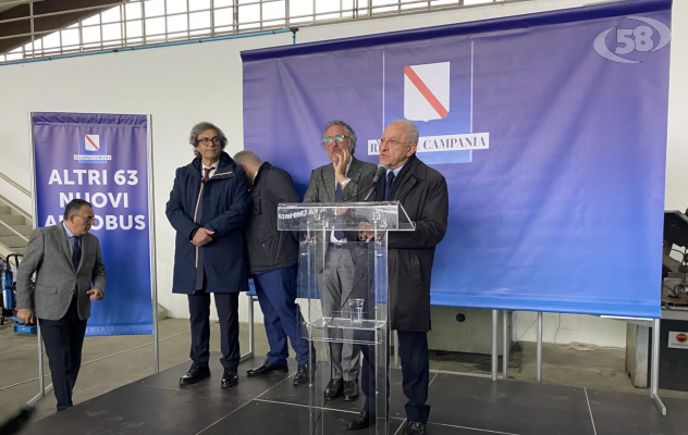 Air, nuova sede e bus. Inaugurazione con De Luca