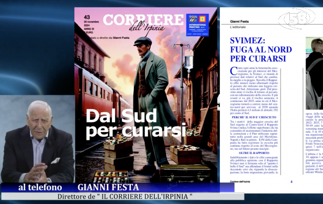 Al Nord per curarsi, il Corriere in edicola