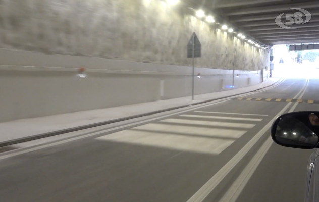 Apre il tunnel: "Avellino rivede la luce"/VIDEO