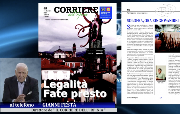 La camorra in Irpinia esiste, il Corriere in edicola