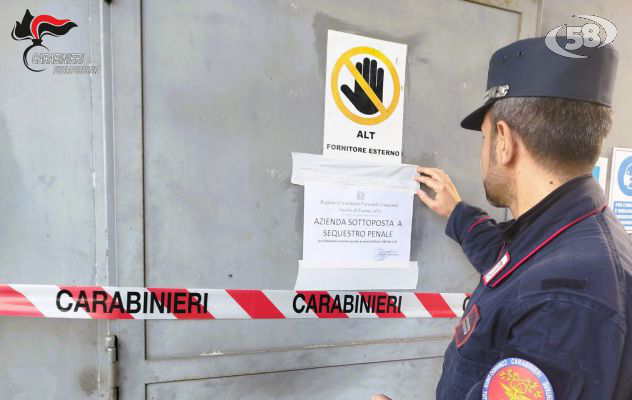 Carabinieri sequestrano un’azienda e denunciano il titolare 