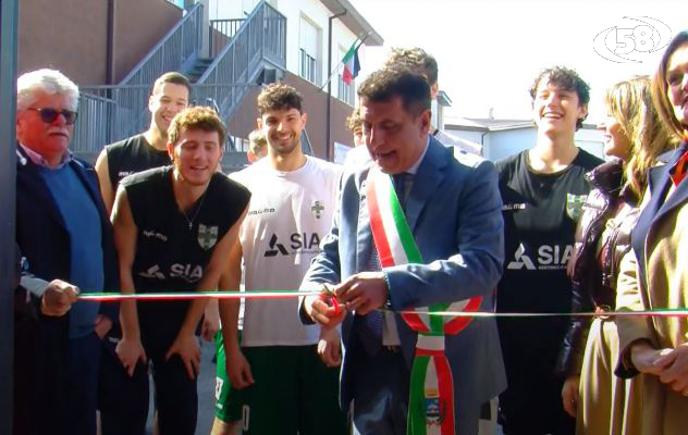 Mirabella, inaugurata la nuova palestra comunale