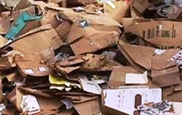 Ariano, anticipata a domani la raccolta del cartone