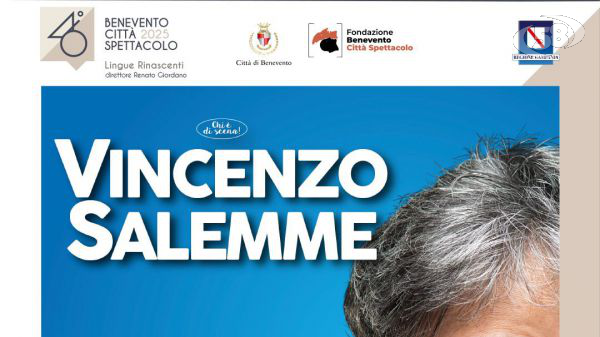 Ogni promessa è un debito, Vincenzo Salemme a Benevento con la nuova commedia