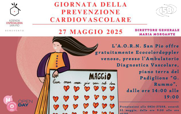 Malattie cardiovascolari, open day al San Pio: screening gratuiti