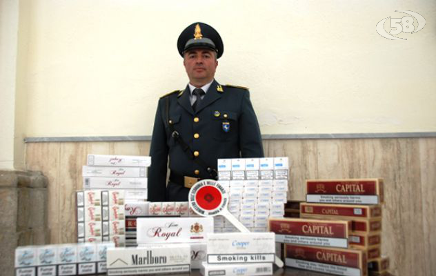 Benevento, i finanzieri sequestrano 490 pacchetti di sigarette. Due denunciati