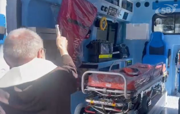 Nuove ambulanze al San Pio, moderne e tecnologicamente avanzate. L'annuncio di Morgante/VIDEO