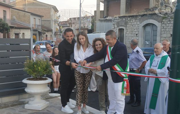 Grotta, inaugurazione della riqualificata Piazzetta di Rione Cappelluzza