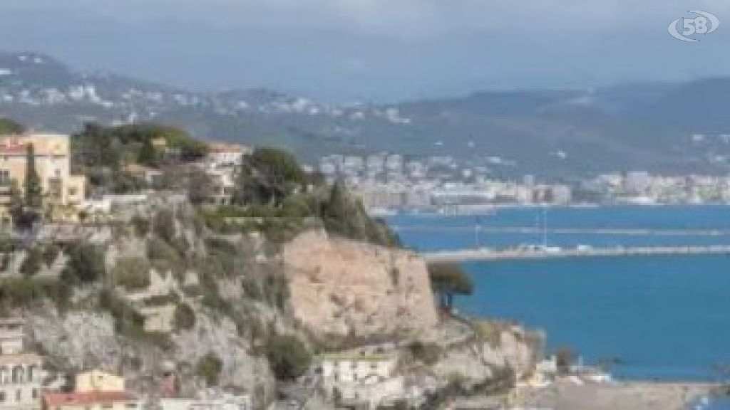 Frana al Parco Madonna dell’Arco di Marina di Vietri, De Simone: "Finalmente iniziano i lavori di somma urgenza"/VIDEO
