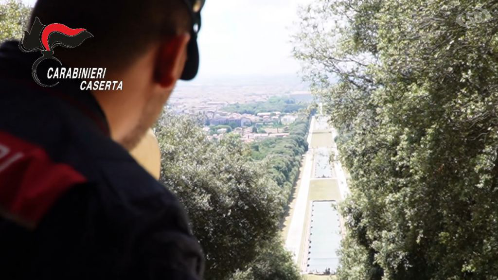 Ruba l'acqua da vasche e fontane della Reggia di Caserta per irrigare il fondo agricolo, arrestato/VIDEO