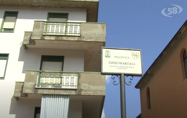 Ariano, una piazza per il grande Gino Bartali /VIDEO
