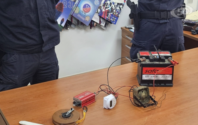 Carabinieri sequestrano un dispositivo utilizzato per la caccia
