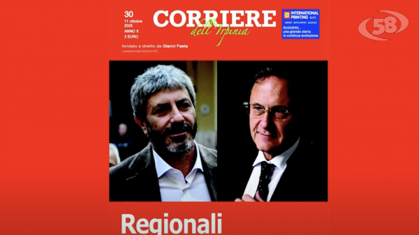 Corriere dell'Irpinia in edicola: regionali senza politica