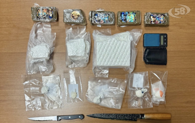 Movida e droga, sequestrata coca e hashish: 22enne in manette