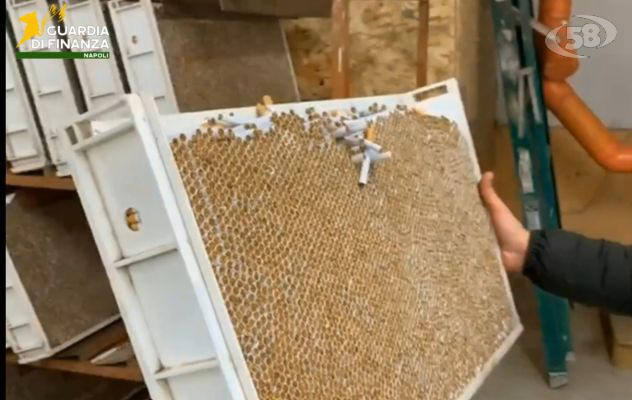 Duro colpo al contrabbando, la Finanza sequestra ingente quantitativo di sigarette e scova opifici clandestini/VIDEO