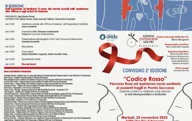 Il San Pio vicino alle donne vittime di violenza, open day e percorsi protetti