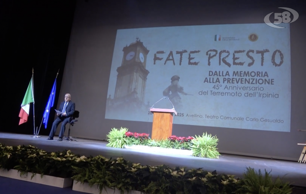 "Fare prima, fare meglio": Avellino ricorda il sisma del'80