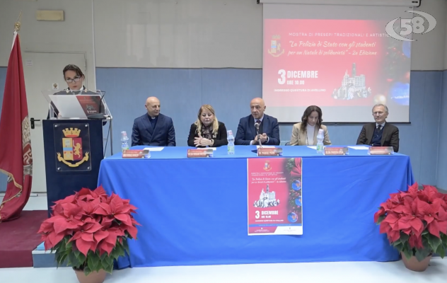 Questura Avellino, inaugurata la mostra dei presepi