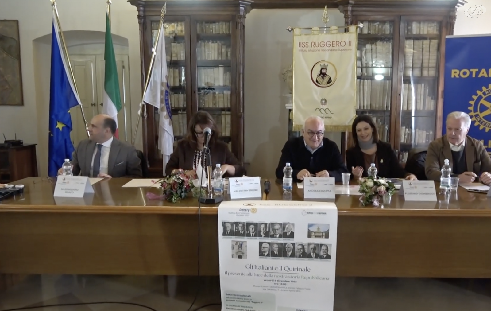 "Gli italiani e il Quirinale", ad Ariano Covotta in cattedra