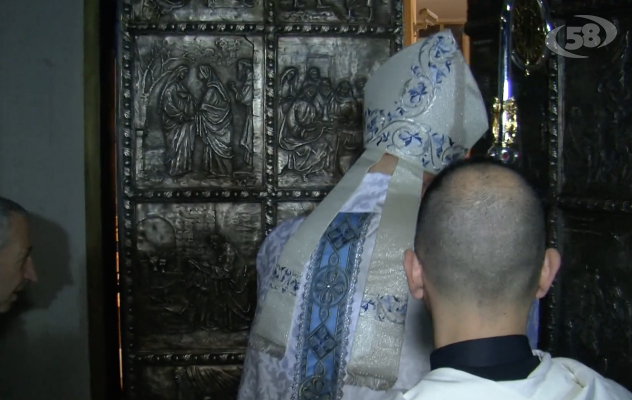 Santuario Madonna di Fatima, benedizione della nuova Porta del Rosario